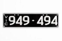 Victorian Numeric Plates | 949-494 - [NO RESERVE] - 2