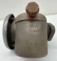 SOLEX CARBURETTORS: A pair of Solex carburettors, stamped '46 MH - 593083 / 593079', width 46mm, thought to suit a Bugatti Type 44 [Location: Melbourne] - 5