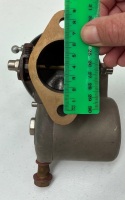 SOLEX CARBURETTORS: A pair of Solex carburettors, stamped '46 MH - 593083 / 593079', width 46mm, thought to suit a Bugatti Type 44 [Location: Melbourne] - 6
