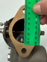 SOLEX CARBURETTORS: A pair of Solex carburettors, stamped '46 MH - 593083 / 593079', width 46mm, thought to suit a Bugatti Type 44 [Location: Melbourne] - 8