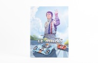 STEVE MCQUEEN: 'And Steve McQueen Created Le Mans' by Sandro Garbo, animated, pictorial, hardcover book, published 2019