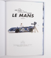 STEVE MCQUEEN: 'And Steve McQueen Created Le Mans' by Sandro Garbo, animated, pictorial, hardcover book, published 2019 - 2