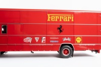 FERRARI / FIAT: An impressive highly detailed Classic Model Replicars (CMR) 1:18 scale 1967 Fiat 150 Rolfo Ferrari Racing team transporter model, new in orignal box - 5