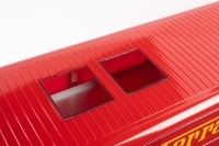 FERRARI / FIAT: An impressive highly detailed Classic Model Replicars (CMR) 1:18 scale 1967 Fiat 150 Rolfo Ferrari Racing team transporter model, new in orignal box - 7