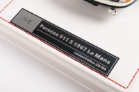 PORSCHE 911S: An impressive Ivy Merit 1:18 scale 1967 Porsche 911S, Le Mans entrant, car No.42, limited edition, numbered 38 of 88 units - 3