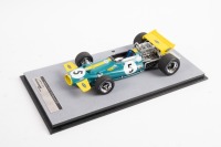 BT33: A highly detailed Tecnomodel Mythos Series 1:18 scale 1970 Brabham BT33 as raced at the Monaco GP, car No.5 in original box - 2