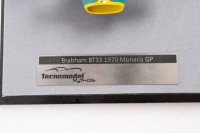 BT33: A highly detailed Tecnomodel Mythos Series 1:18 scale 1970 Brabham BT33 as raced at the Monaco GP, car No.5 in original box - 3