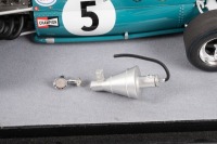 BT33: A highly detailed Tecnomodel Mythos Series 1:18 scale 1970 Brabham BT33 as raced at the Monaco GP, car No.5 in original box - 5