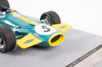 BT33: A highly detailed Tecnomodel Mythos Series 1:18 scale 1970 Brabham BT33 as raced at the Monaco GP, car No.5 in original box - 6