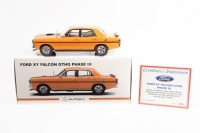 XY GTHO: An Autoart 1:18 scale Ford XY Falcon GTHO Phase III model, limited edition 0361/1050 pieces, model number 72767