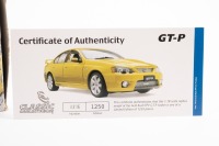 FORD FPV GT-P: A Classic Carlectables 1:18 scale Ford FPV GT-P model, limited edition 0396/1250 pieces, model number 18122 - 2