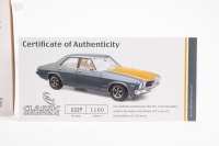 HOLDEN: A Classic Carlectables 1:18 scale Holden HQ Monaro GTS, limited edition, numbered 229 of 1100 in original box - 2