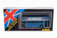 AEC: A 1:50th scale Solido AEC double decker bus model, model number 4402