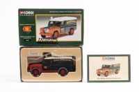 LAND ROVER: A Corgi classics Land Rover model, bearing the Eddie Stobart Ltd livery, model number 07402