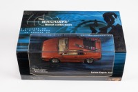 JAMES BOND: A 1:43 scale Minichamps Lotus Esprit turbo model, Minichamps Bond collection, limited edition, model number 400 135260