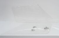 FORD GT40: A pair of perspex Ford GT40 door windows, believed to suit 1966 MK1 as owned by the late vendor