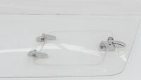 FORD GT40: A pair of perspex Ford GT40 door windows, believed to suit 1966 MK1 as owned by the late vendor - 2