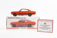 HT MONARO: An Autoart 1:18 scale Holden HT Monaro GTS 350 model, in sebring orange, limited edition 4308/4400 pieces, model number 73413