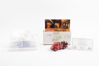 FIRE ENGINE: A Matchbox Collectibles 1939 Bedford pump and hose truck, part of the international fire engine collection, model number YFE17