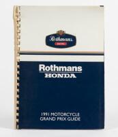 HONDA: A 1991 Rothmans Honda Motorcycle Grand Prix Guide