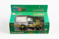 VU SS: A 1:43 scale Holden VU SS ute, V8 brute utes series,#2 in Kanga loaders livery, model number 43554, made by Classic Carlectables
