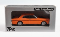 FORD XY FALCON GTHO: A 1:43 scale Ford XY Falcon GTHO model, finished in orange paintwork, model number TR4D