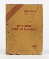 LAMBRETTA: An original Lambretta 125 c Parts Catalog