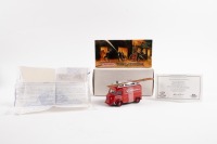 FIRE ENGINE: A Matchbox Collectibles 1947 Citroen type H van, part of the international fire engine collection, model number YFE13