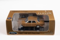 XR GT: A 1:43 scale Classic Carlectables 1967 Ford XR GT Falcon sedan model, limited edition 1073/2000 pieces, model number 43601