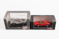 FERRARI: Two 1:43 scale models by Detailcars, including a Ferrari 512 TR Spyder and a Ferrari F 355 Spyder, each boxed.