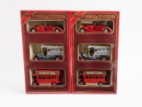 MATCHBOX GIFT SET: Two identical Matchbox Models of Yesteryear three pack gift sets in original boxes