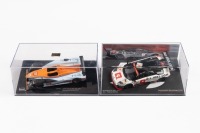 LE MANS: Two IXO Models 1:43 scale Le Mans models in perspex cases