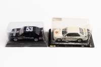 BMW: Two 1:43 scale 'code 3' BMW M3 racing cars in blisters