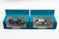 HOLDEN: Two 1:43 scale 'code 3' Holden Commodore Bathurst racing models in plain boxes