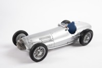 MERCEDES-BENZ: A highly detailed CMC 1:18 scale 1938 Mercedes-Benz W154 (M-025) in silver paintwork in original box - 2