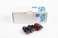 ALLARD: A 1:43 scale white metal model of a 1950s Allard J2 by Scale Model Technical Services, model number RL42, boxed.