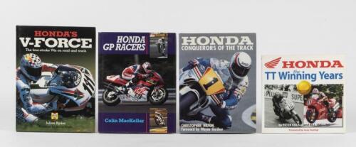 HONDA: Four publications relating to Honda motor cycles