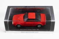 ASTON MARTIN: A 1:43 scale Spark model of a 1987 Aston Martin Vantage Zagato in red, within box