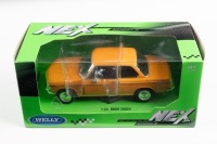 BMW 2002ti: A 1:24 scale Welly BMW 2002ti model, finished in orange paintwork, model number 40/24