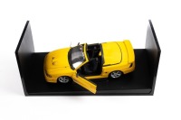 SALEEN MUSTANG: An Autoart 1:18 scale Saleen Mustang S351 convertible model, finished in yellow paintwork, model number 72731