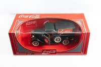 FORD PICK UP COCA COLA: A Solido 1:19 scale 1936 Ford V8 pick up model, finished in dark green paintwork, bearing the Coca-Cola livery, model number 9503