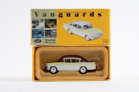 VAUXHALL: A Vanguards 1:43 scale Vauxhall PA Cresta in lime yellow & swan white in original box