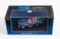 JAGUAR: An Autoart 1:43 scale Jaguar XK SS in blue paintwork in original box