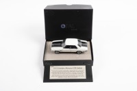 HOLDEN: A Trax Opal Series 1:43 scale 1973 Holden Monaro GTS sedan in white & black (TO04) in original box