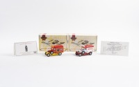 MORRIS: Two Matchbox Collectibles 1:43 scale Morris van models in original boxes