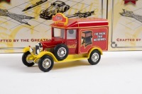 MORRIS: Two Matchbox Collectibles 1:43 scale Morris van models in original boxes - 2
