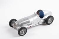 MERCEDES-BENZ: A highly detailed CMC 1:18 scale 1937 Mercedes-Benz W125 (M-031) in silver paintwork in original box - 2