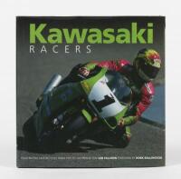 KAWASAKI: 'Kawasaki Racers' hardcover book by Ian Falloon