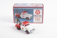 CHEVROLET: A 1:43rd scale Matchbox Collectibles 1955 Chevrolet 3100 tow truck model, Code 3 model, model number YYM37799