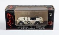 SHELBY: A Bang Models 1:43 scale 1964 Shelby Cobra 'Laguna Seca' in white in original box